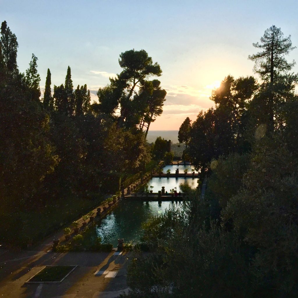 La magnífica y opulenta Villa d'Este, en Tívoli.