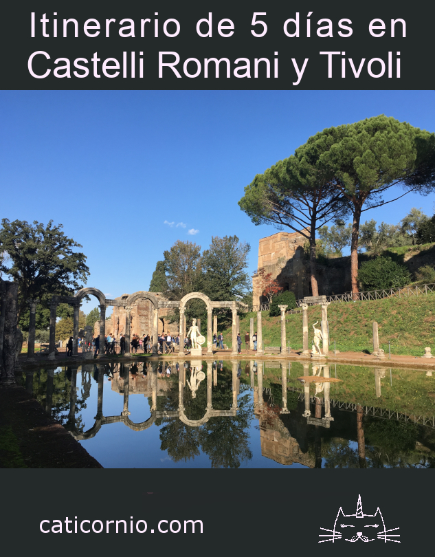 uarda nuestro itinerario de 5 días en los Castelli Romani y Tívoli en Pinterest