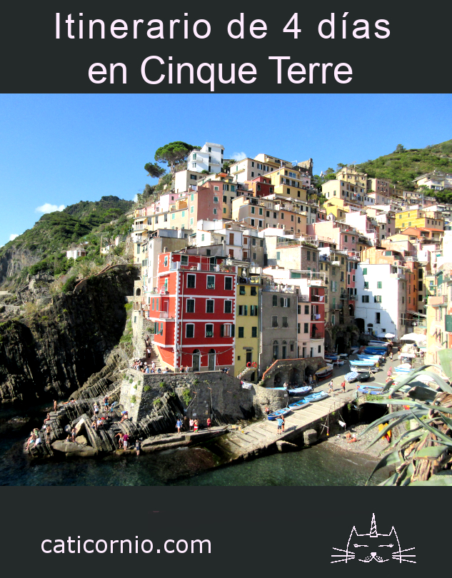 ¡Guarda nuestro itinerario de 4 días en Cinque Terre en Pinterest!