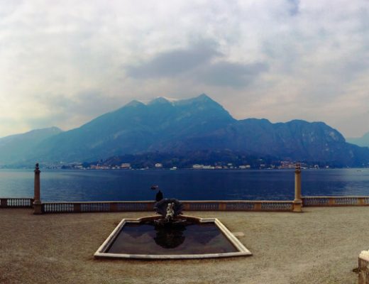 Vistas al Lago Como desde Villa Melzi.