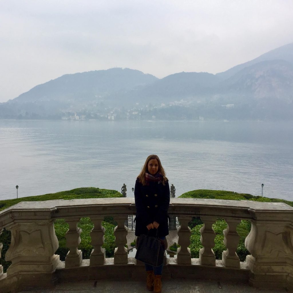 Vistas del Lago Como desde el edificio de Villa Carlotta, en Tremezzo.