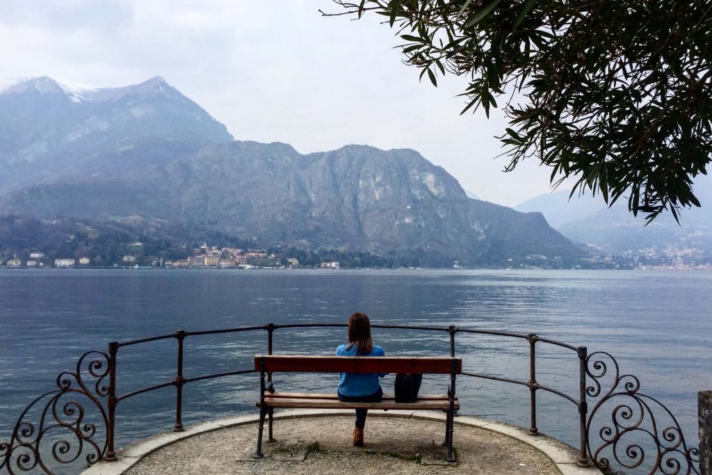 Vistas del Lago Como desde Villa Melzi, en Bellagio.